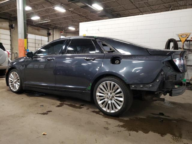 3LN6L2J95ER826307 - 2014 LINCOLN MKZ CHARCOAL photo 2