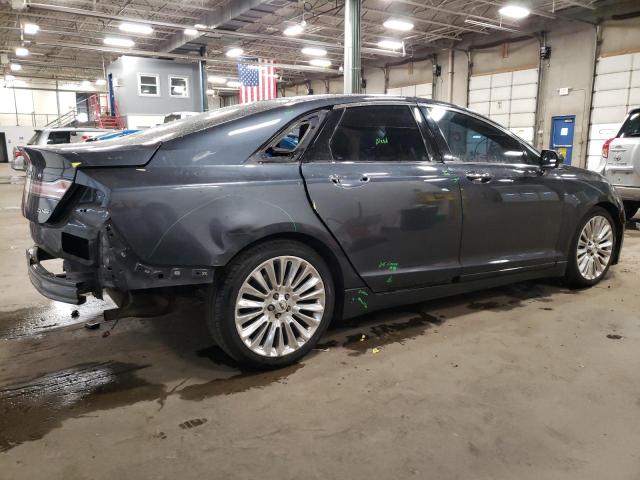 3LN6L2J95ER826307 - 2014 LINCOLN MKZ CHARCOAL photo 3