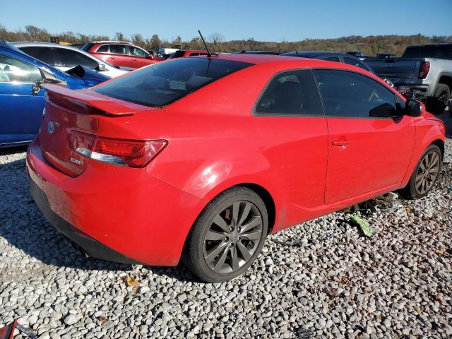 KNAFW6A32C5598178 - 2012 KIA FORTE SX RED photo 3