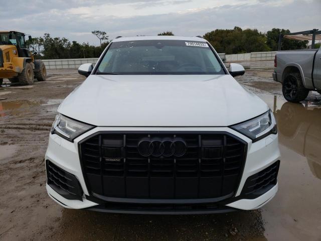 WA1VXBF72ND013621 - 2022 AUDI Q7 PRESTIGE თეთრი ფოტო 5