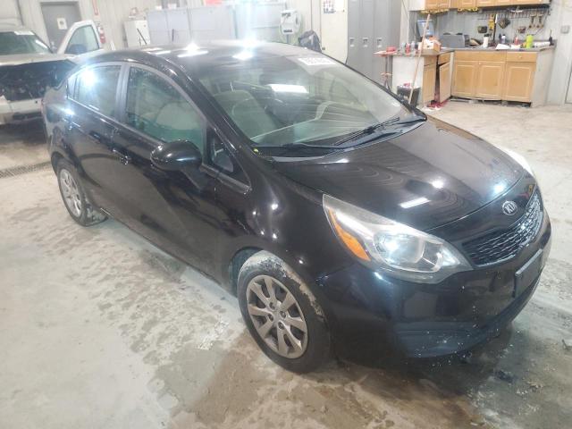 KNADM4A30D6179291 - 2013 KIA RIO LX BLACK photo 4