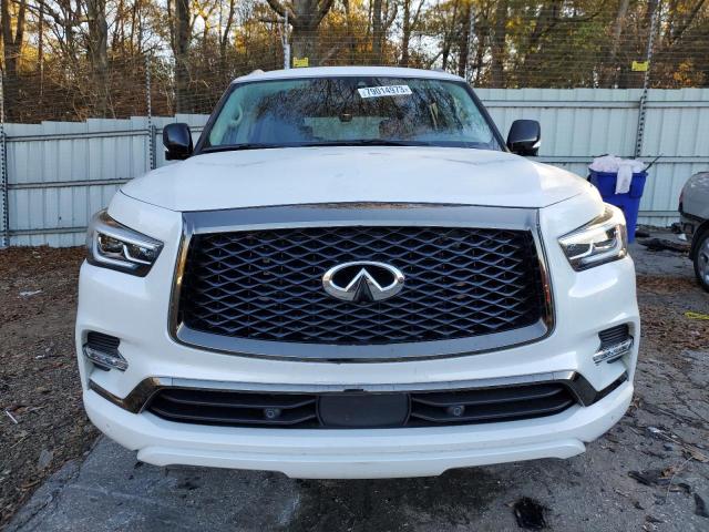 JN8AZ2AF2M9720799 - 2021 INFINITI QX80 LUXE WHITE photo 5