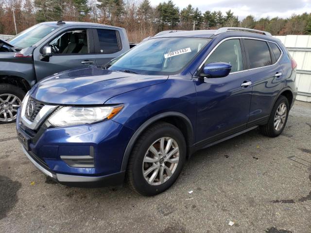 KNMAT2MV3KP559646 - 2019 NISSAN ROGUE S BLUE photo 1