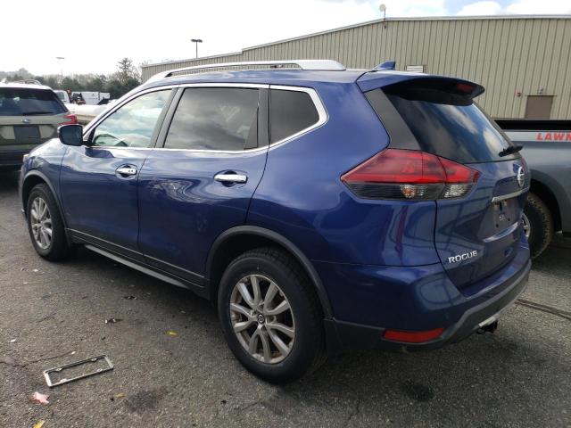 KNMAT2MV3KP559646 - 2019 NISSAN ROGUE S BLUE photo 2