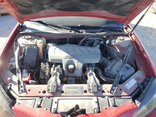 2G2WP552681175130 - 2008 PONTIAC GRAND PRIX RED photo 11