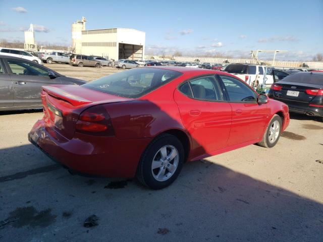 2G2WP552681175130 - 2008 PONTIAC GRAND PRIX RED photo 3