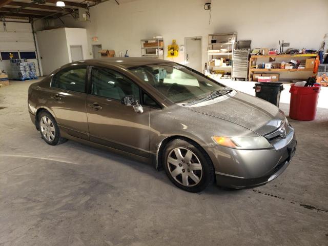 2HGFA16528H353476 - 2008 HONDA CIVIC LX GRAY photo 4