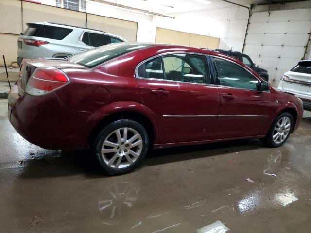 1G8ZS57N78F126844 - 2008 SATURN AURA XE MAROON photo 3