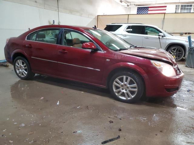 1G8ZS57N78F126844 - 2008 SATURN AURA XE MAROON photo 4