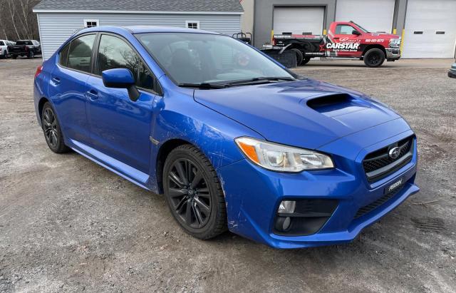 JF1VA1D61F9809315 - 2015 SUBARU WRX PREMIUM BLUE photo 1