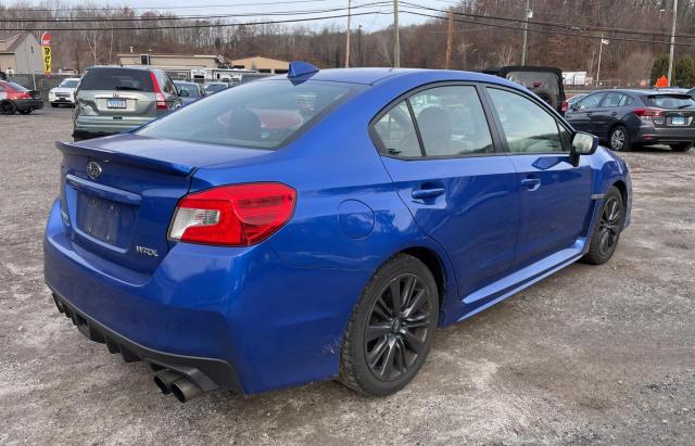 JF1VA1D61F9809315 - 2015 SUBARU WRX PREMIUM BLUE photo 4