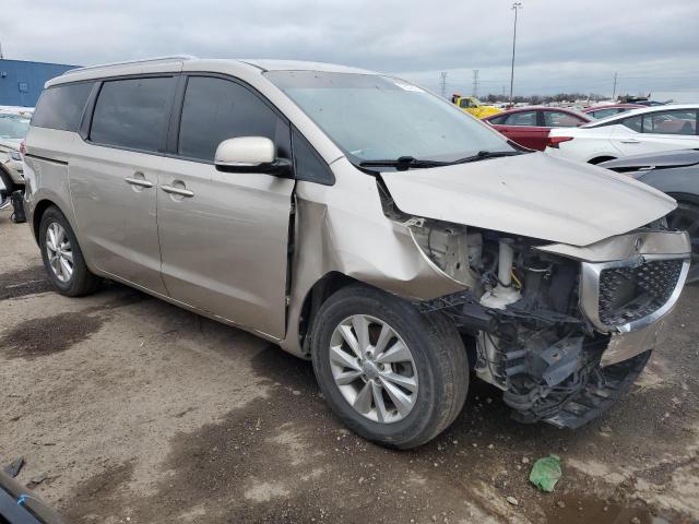 KNDMB5C15G6111342 - 2016 KIA SEDONA LX GOLD photo 4