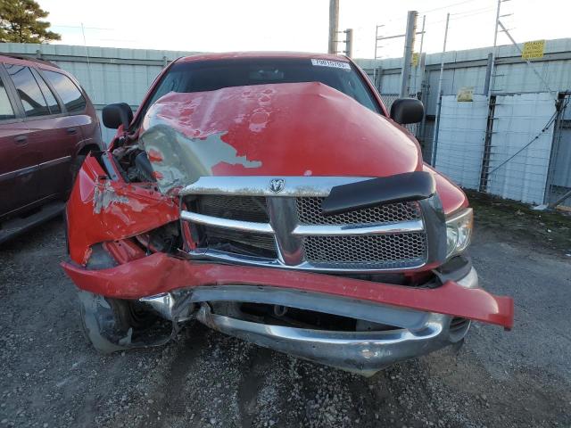 3D7HA18N92G121376 - 2002 DODGE RAM 1500 RED photo 5