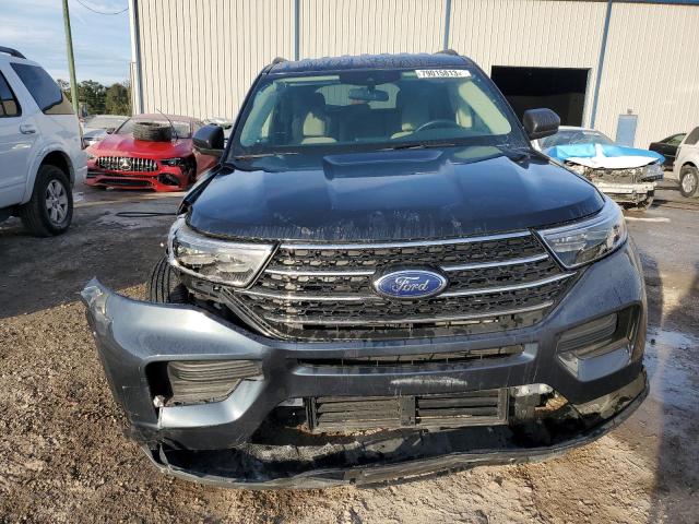 1FMSK7DH5NGA31878 - 2022 FORD EXPLORER XLT BLACK photo 5