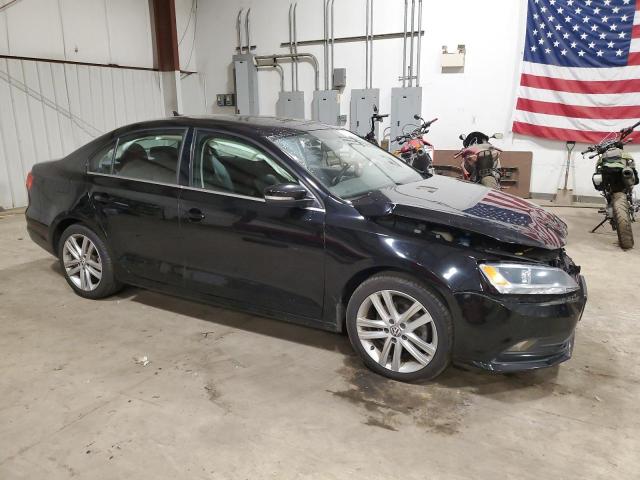 3VWLA7AJ0FM291595 - 2015 VOLKSWAGEN JETTA TDI BLACK photo 4