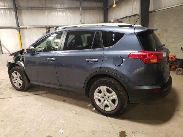 JTMBFREV0ED047366 - 2014 TOYOTA RAV4 LE BLUE photo 2