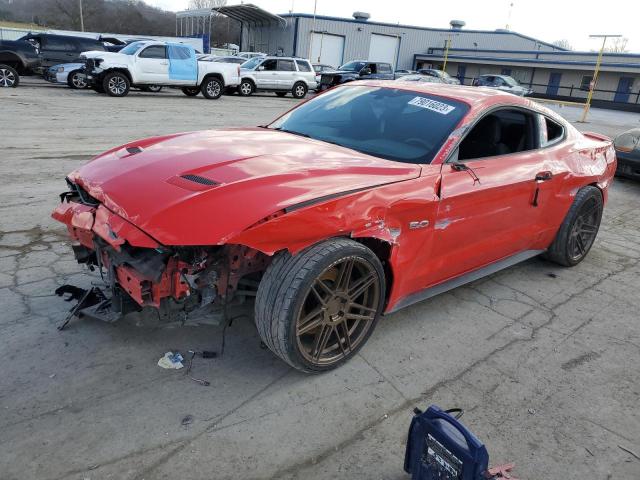 1FA6P8CF8J5116786 - 2018 FORD MUSTANG GT RED photo 1