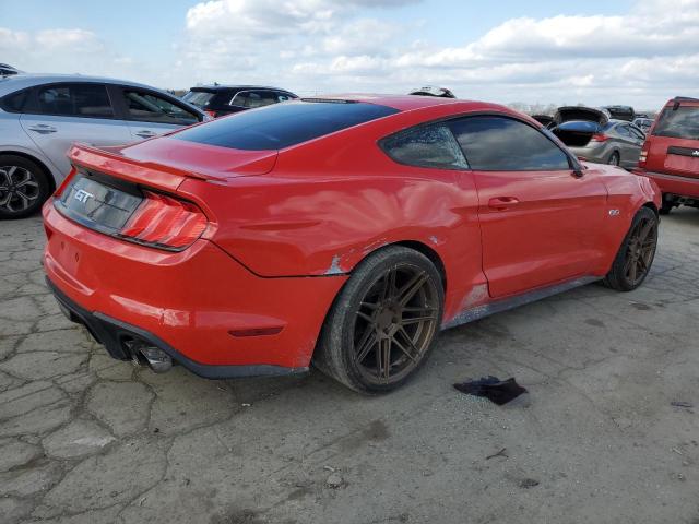 1FA6P8CF8J5116786 - 2018 FORD MUSTANG GT RED photo 3