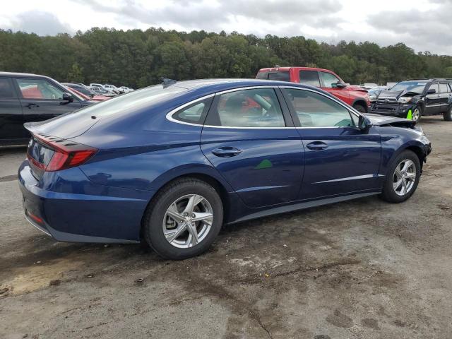 5NPEG4JA5LH015682 - 2020 HYUNDAI SONATA SE BLUE photo 3