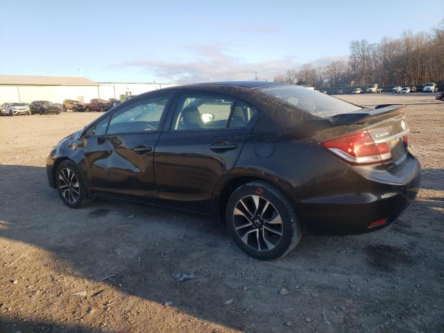 2HGFB2F89EH556227 - 2014 HONDA CIVIC EX BLACK photo 2