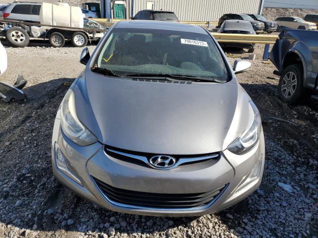 KMHDH4AE2GU502115 - 2016 HYUNDAI ELANTRA SE SILVER photo 5