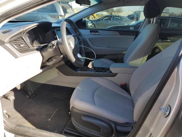 5NPE24AF4JH681312 - 2018 HYUNDAI SONATA SE SILVER photo 7