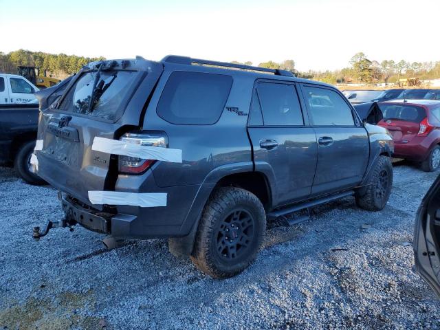 JTEBU5JRXL5781684 - 2020 TOYOTA 4RUNNER SR5/SR5 PREMIUM GRAY photo 3