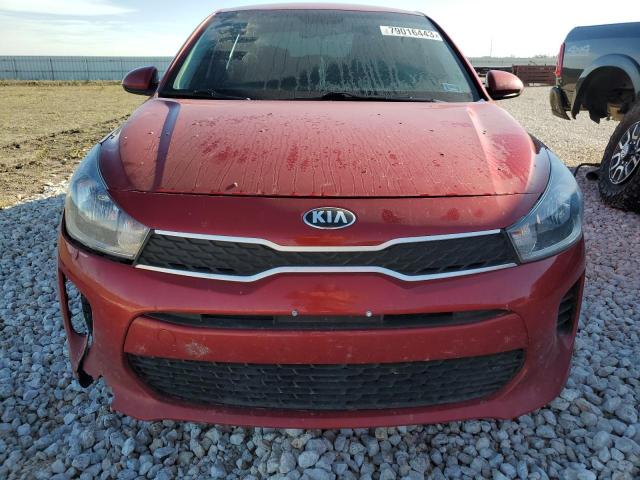 3KPA24AB8KE172518 - 2019 KIA RIO S RED photo 5