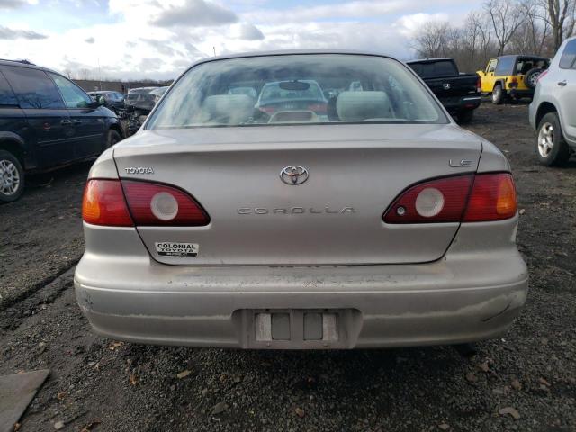 2T1BR12E01C489228 - 2001 TOYOTA COROLLA CE SILVER photo 6