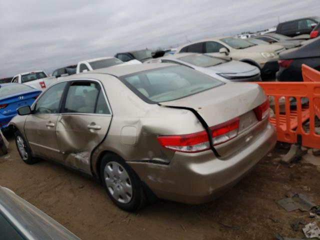 1HGCM66304A011703 - 2004 HONDA ACCORD LX BROWN photo 2