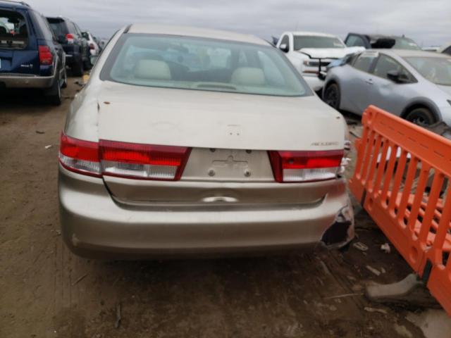 1HGCM66304A011703 - 2004 HONDA ACCORD LX BROWN photo 6