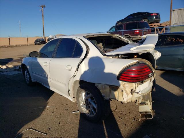 1G2NF52E54C239496 - 2004 PONTIAC GRAND AM SE1 WHITE photo 2