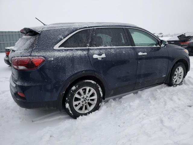 5XYPHDA38KG483242 - 2019 KIA SORENTO EX BLUE photo 3