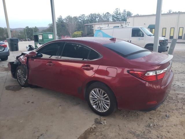 JTHBK1GG6F2168829 - 2015 LEXUS ES 350 BURGUNDY photo 2