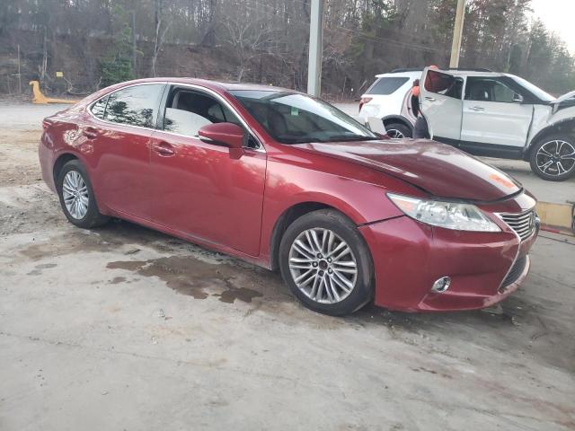 JTHBK1GG6F2168829 - 2015 LEXUS ES 350 BURGUNDY photo 4