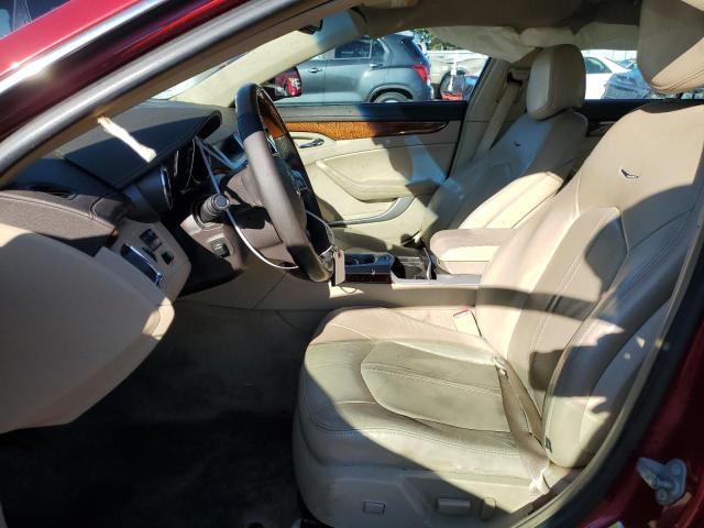 1G6DM5EG0A0145228 - 2010 CADILLAC CTS PERFORMANCE COLLECTION Красный фото 7