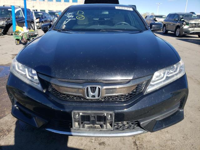 1HGCT1B86GA004296 - 2016 HONDA ACCORD EXL BLACK photo 5