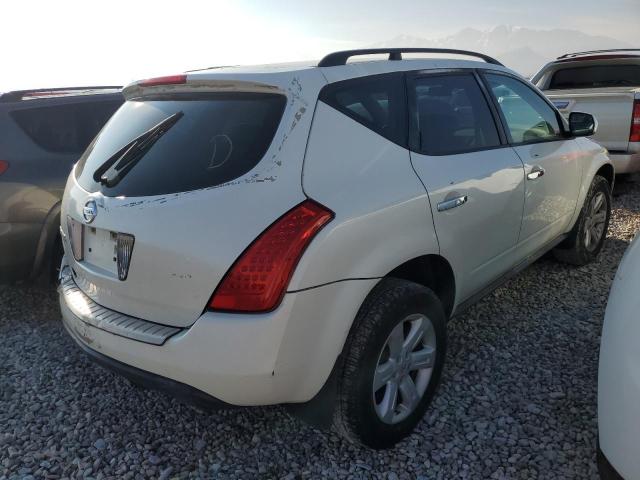 JN8AZ08W97W602653 - 2007 NISSAN MURANO SL WHITE photo 3