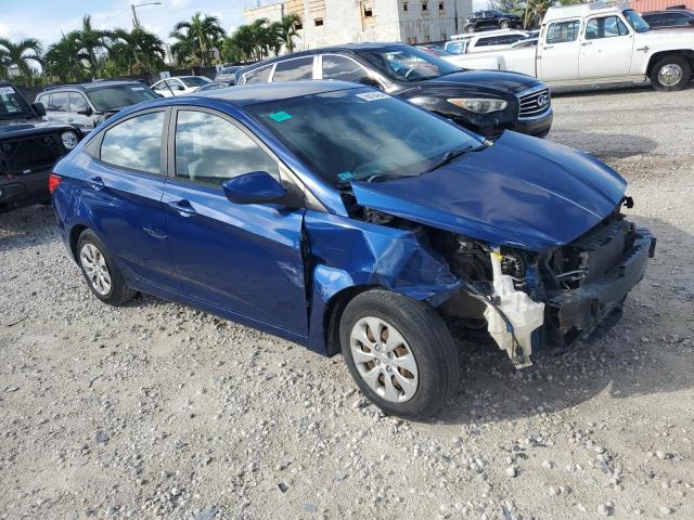 KMHCT4AE5GU990180 - 2016 HYUNDAI ACCENT SE BLUE photo 4