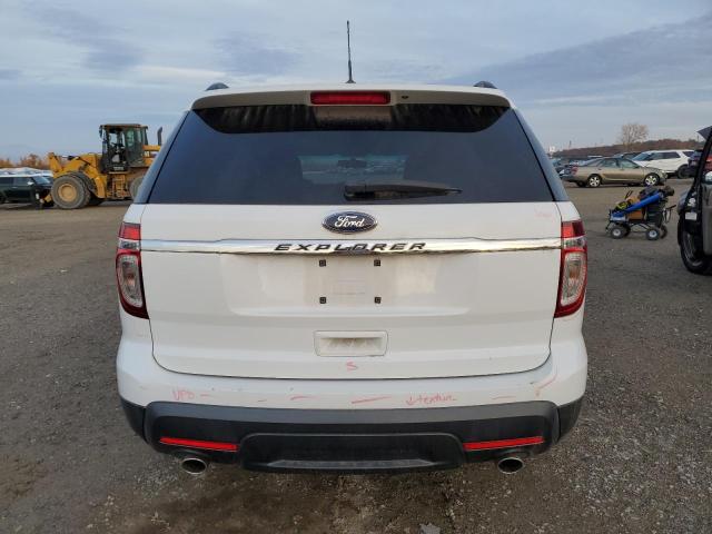 1FM5K7B83FGB60235 - 2015 FORD EXPLORER WHITE photo 6