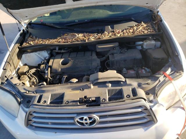 5TDZA3EH8AS005384 - 2010 TOYOTA HIGHLANDER WHITE photo 11