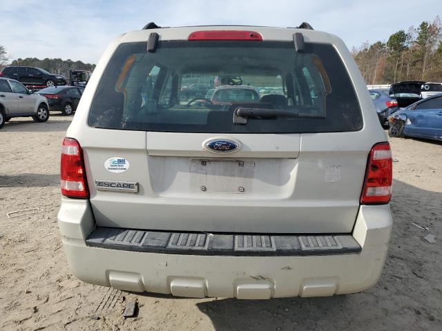 1FMCU02779KA22411 - 2009 FORD ESCAPE XLS GOLD photo 6