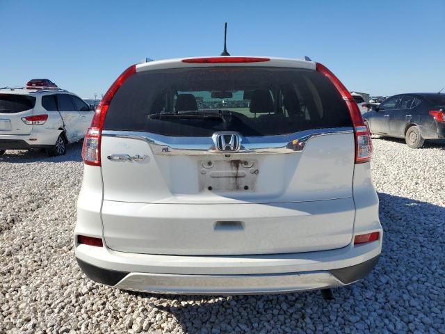 5J6RM3H76FL003226 - 2015 HONDA CR-V EXL WHITE photo 6