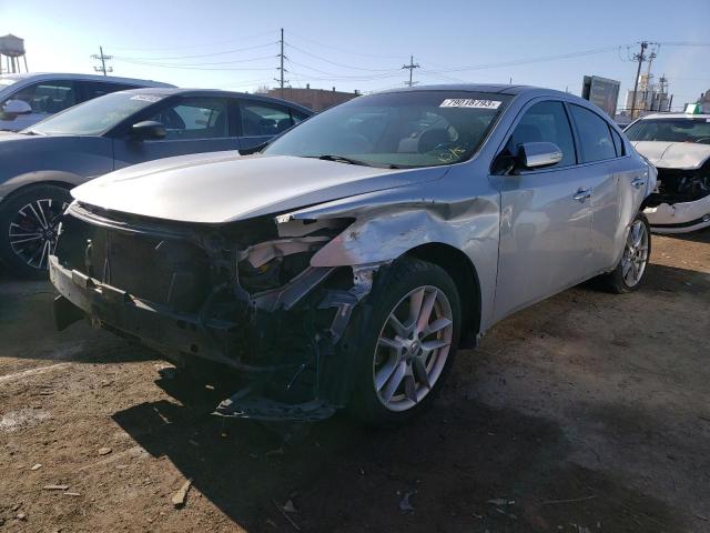 1N4AA5AP6BC832671 - 2011 NISSAN MAXIMA S SILVER photo 1