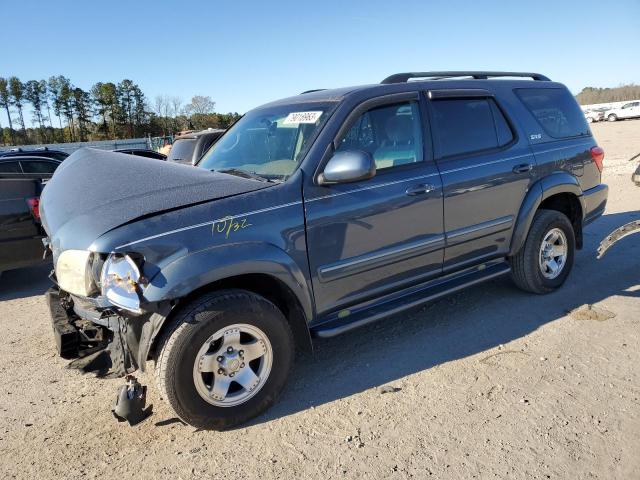 5TDZT34A05S253410 - 2005 TOYOTA SEQUOIA SR5 BLUE photo 1