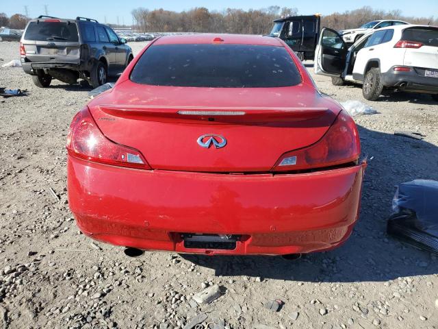 JN1CV6EL7BM262357 - 2011 INFINITI G37 RED photo 6