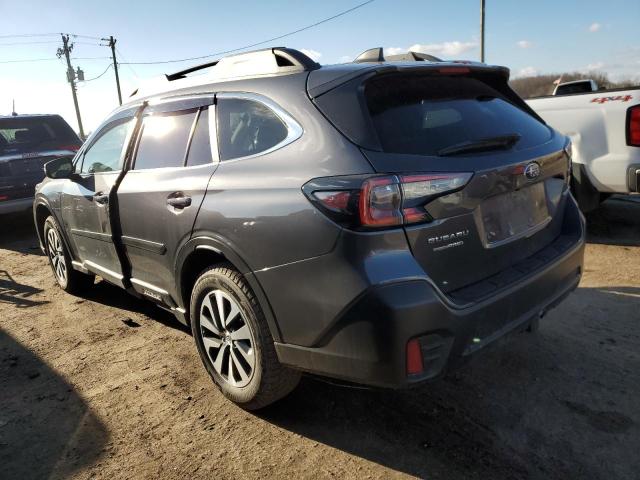 4S4BTAFC7M3116075 - 2021 SUBARU OUTBACK PREMIUM GRAY photo 2