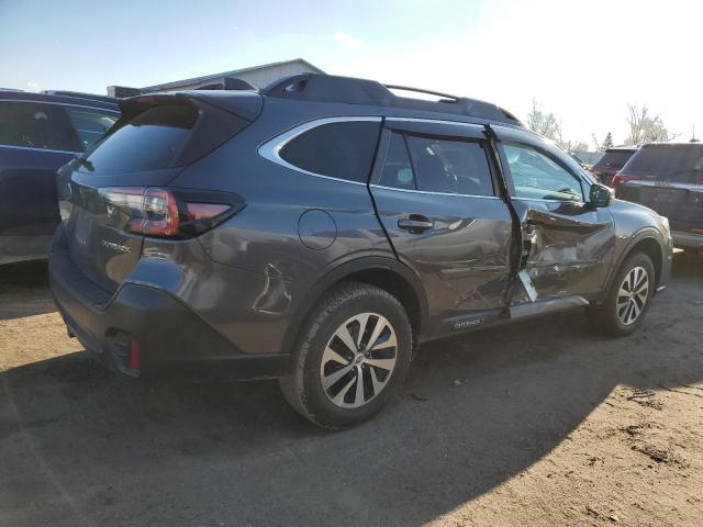 4S4BTAFC7M3116075 - 2021 SUBARU OUTBACK PREMIUM GRAY photo 3