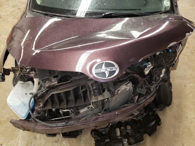 JTKKUPB48D1038252 - 2013 TOYOTA SCION XD PURPLE photo 11