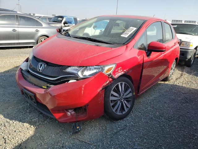 JHMGK5H79GS011633 - 2016 HONDA FIT EX RED photo 1